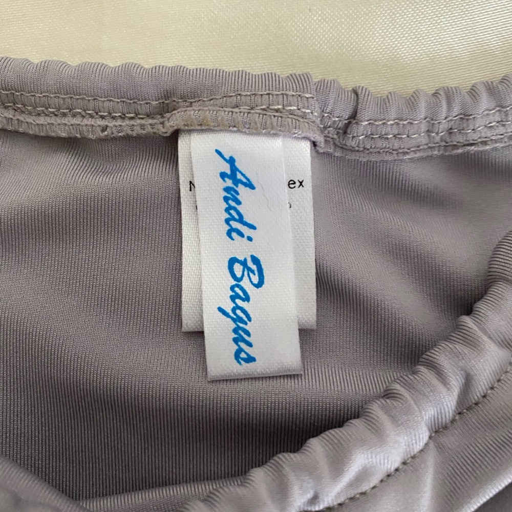 Andi Bagus Light Gray Micro Bikini Set Size XS - Picture 3 of 4